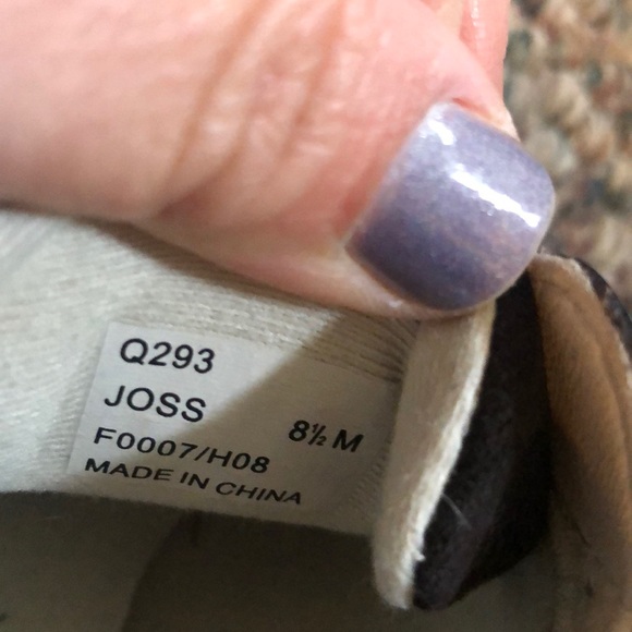 Vintage Coach logo suede sneakers - Picture 7 of 8